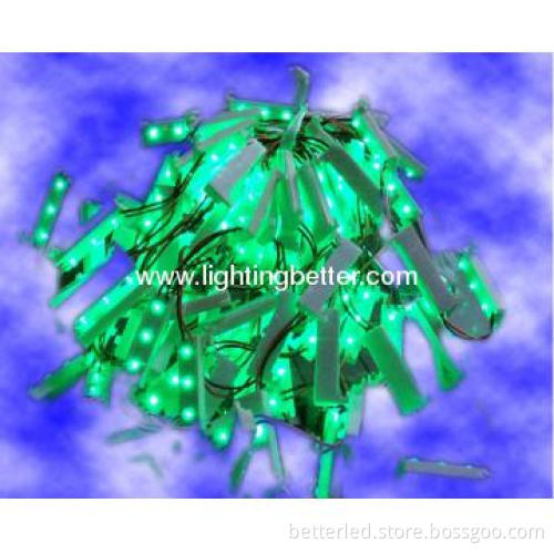 Hot sales DC12V LED 3leds RGB module with plastic cover,high quality